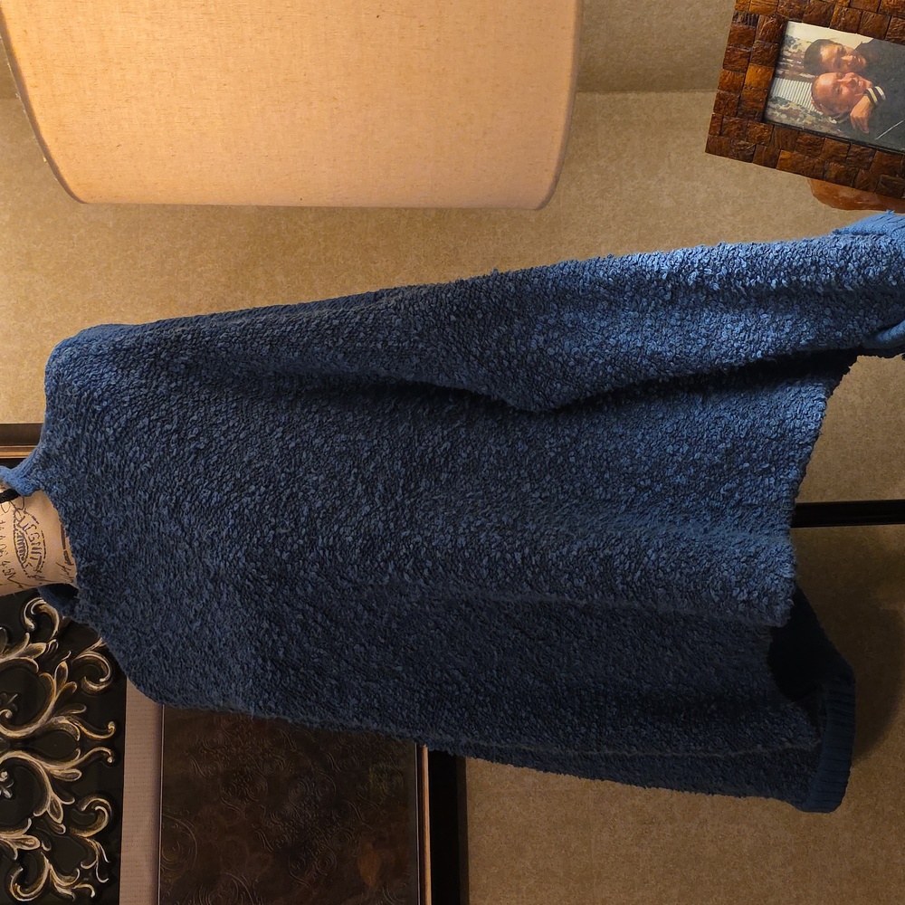 FREE PEOPLE Cuddle Up Pullover Size Large Pullover Sweater Soft & Warm EUC - Picture 4 of 16